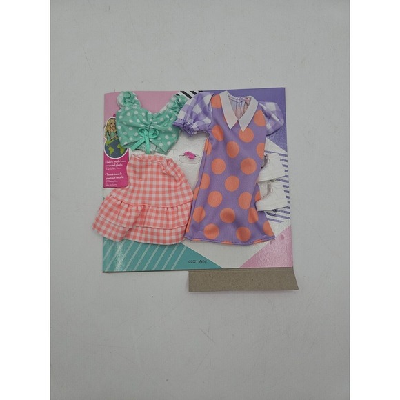 Mattel Barbie Puppy Bath Time Doll Set With Extra Outfits Box Damage - Picture 8 of 9